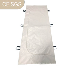 CE White PEVA  Webbing handle C type zipper Body Bags